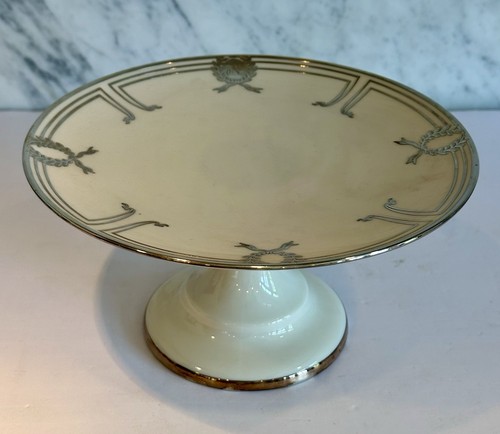 Lenox belleek silver overlay - lenox,