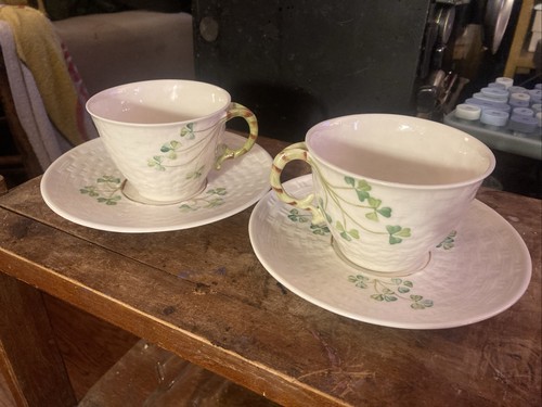 Lot two belleek - lot, of